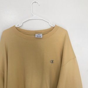 Yellow Champion Sweatshirt